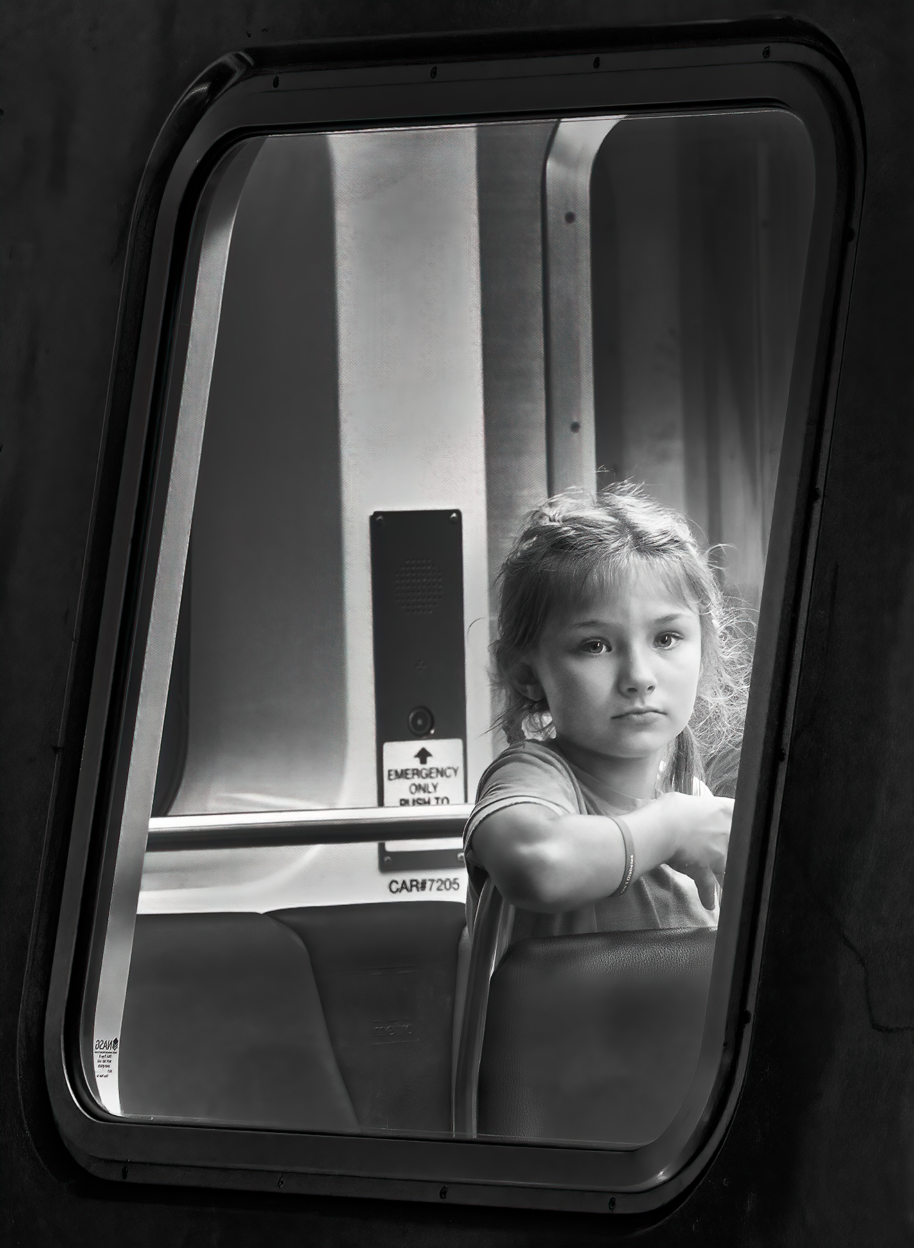 2nd Place:  Dennis Chambers "Alone on the Train"